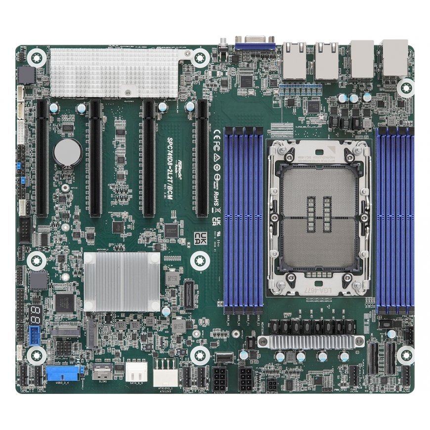 Asrock SPC741D8-2L2T/BCM emolevy Intel C741 LGA 4677 (Socket E)