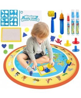 WOOPIE Magical Water Painting Mat Round ZOO 23 pcs