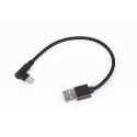 Gembird CC-USB2-AMCML-0.2M USB-kaabel USB 2.0 0,2 m USB A USB C Must Gembird CC-USB2-AMCML-0.2M USB-kaabel USB 2.0 0,2 m USB A USB C Must