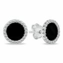 Brilio Silver Charming silver earrings with zirconia EA1073WBC Brilio Silver Charming silver earrings with zirconia EA1073WBC