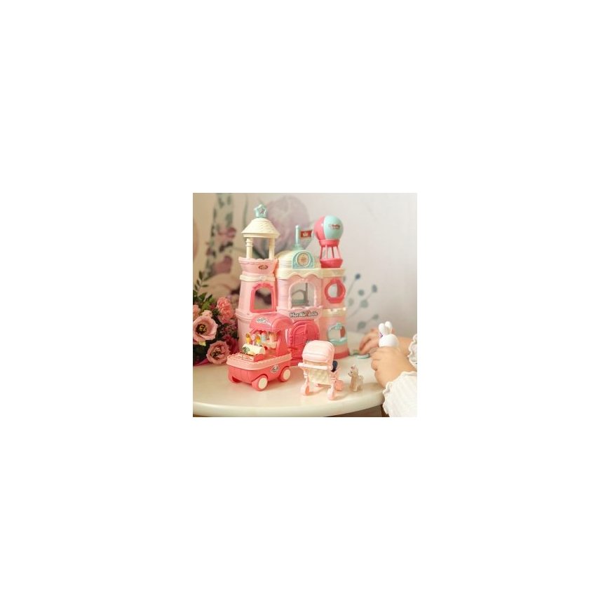 WOOPIE ROYAL Stroller Stroller For Dolls in Flowers