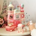 WOOPIE ROYAL Stroller Stroller For Dolls in Flowers WOOPIE ROYAL Stroller Stroller For Dolls in Flowers