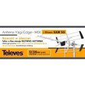 Televes antena Yagi Edge+ MIX VHF/UHF 5G filtrs Televes antena Yagi Edge+ MIX VHF/UHF 5G filtrs