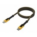 Кабель Dewalt USB C на USB C с технологией Кевлара, до 100 Вт, 1,2 м Кабель Dewalt USB C на USB C с технологией Кевлара, до 100 Вт, 1,2 м