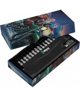 Joulupora 30 kpl 1/4 tuuman kärkipaketti magneettisella adapterilla, "Bit-Check 30 Christmas 2025", WERA [05135819001] lahja