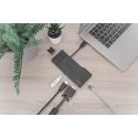 Digitus DA-70894 sülearvuti dokk ja pordireplikaator Juhtmega ühendatud USB 3.2 Gen 1 (3.1 Gen 1) Ty