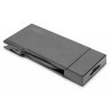 Digitus DA-70894 dokstacija Vadu USB 3.2 Gen 1 (3.1 Gen 1) Type-A Melns Digitus DA-70894 dokstacija Vadu USB 3.2 Gen 1 (3.1 Gen 1) Type-A Melns