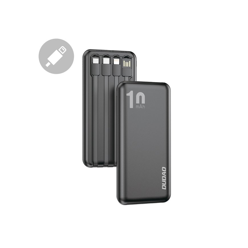 DUDAO K6Pro Powerbank 10000mAh Black Melns