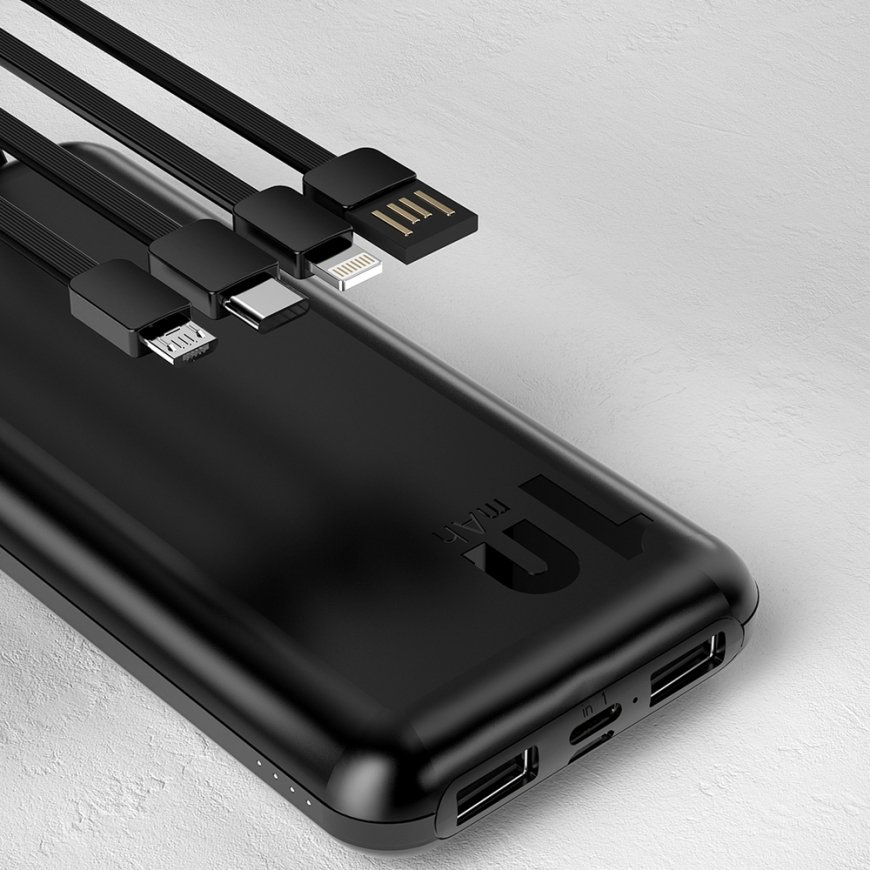 DUDAO K6Pro Powerbank 10000mAh Black Черный – 2