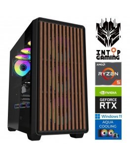 INTOP AQUA Ryzen 5 7600X 32GB DDR5 1TB SSD M.2 NVME + 2TB RTX5070Ti 16GB WIN11