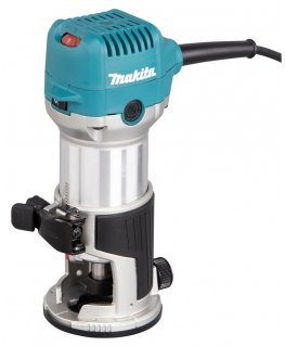 Makita RT0702CX2J frēzmašīna un trimmeris Melns, Pelēks, Trietilalumīnijs 34000 RPM 710 W
