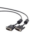 Gembird DVI-D/DVI-D 1.8m DVI kabelis 1,8 m Juoda Gembird DVI-D/DVI-D 1.8m DVI kabelis 1,8 m Juoda