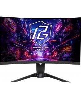 Asrock Phantom Gaming tietokoneen litteä näyttö 68,6 cm (27") 2560 x 1440 pikseliä Quad HD LED musta