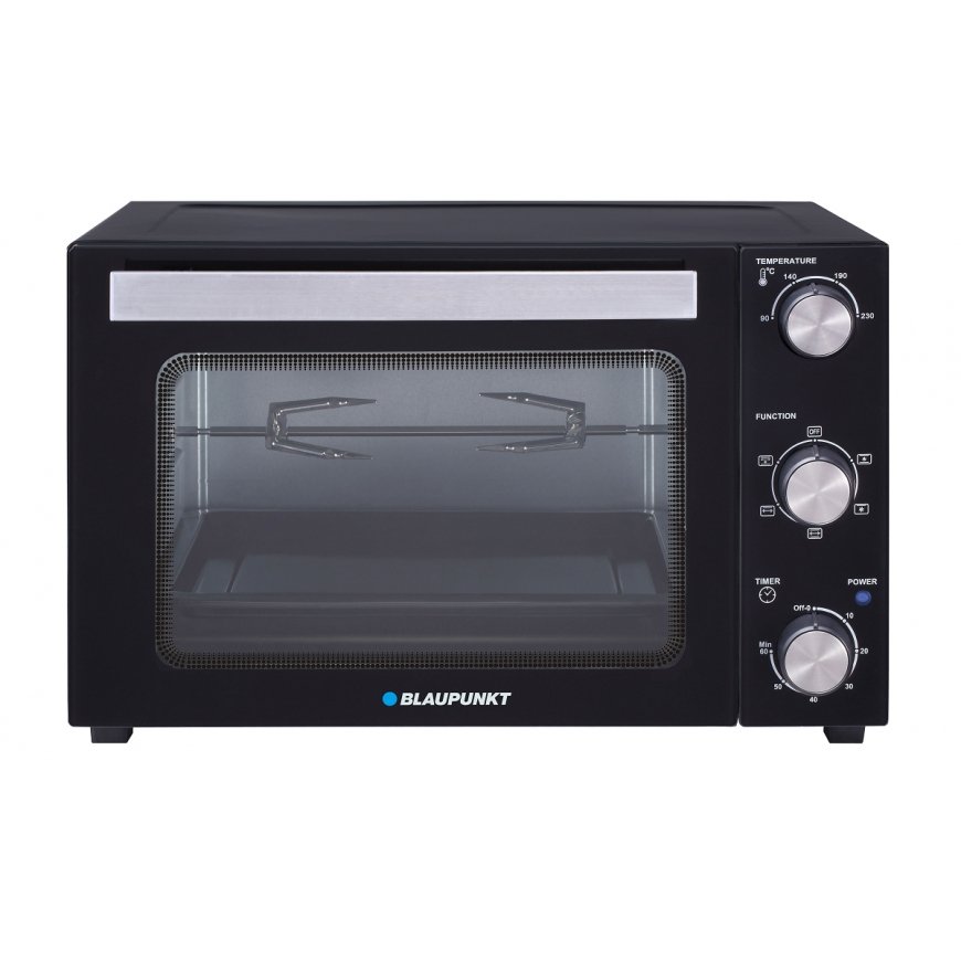 Blaupunkt EOM601 uuni musta, Ruostumaton teräs