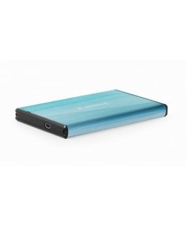 Gembird EE2-U3S-3-B tallennusaseman kotelo HDD-kotelo Sininen 2.5"