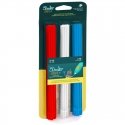 3Doodler Start 3DS-ECO-MIX1-75 materjal 3D-printimiseks Biolagunev plastmass Sinine, Punane, Valge 1 3Doodler Start 3DS-ECO-MIX1-75 materjal 3D-printimiseks Biolagunev plastmass Sinine, Punane, Valge 1