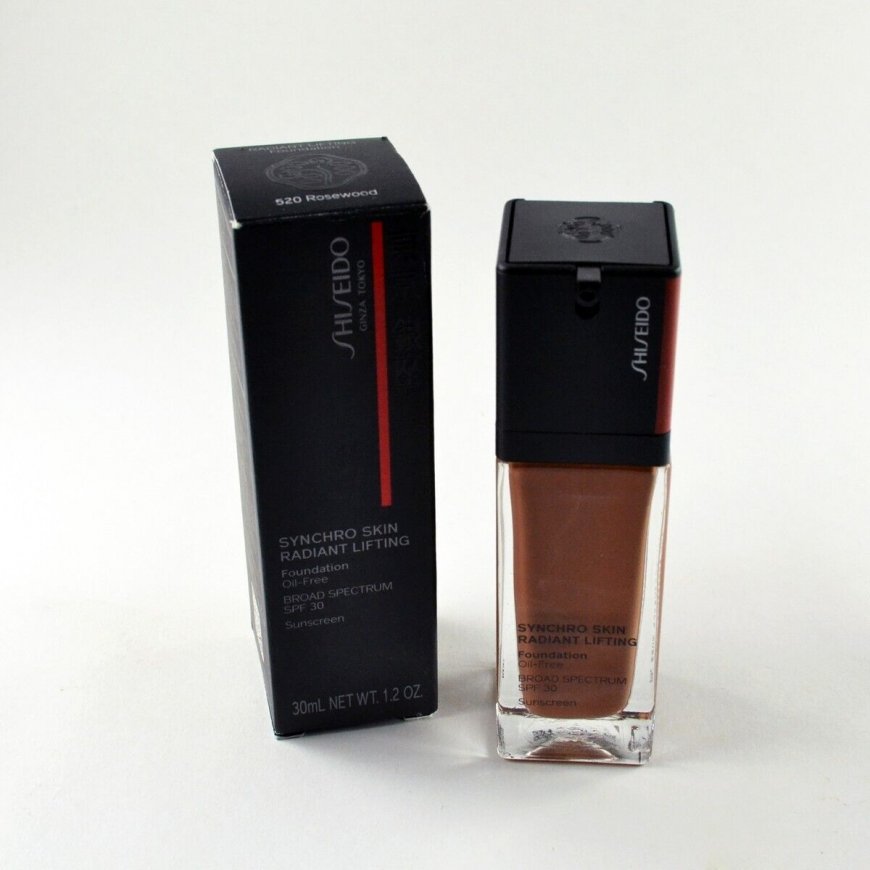 Shiseido, Synchro Skin Radiant Lifting, šķidrais pamats, 520, Rožu koks, SPF 30, 30 ml – 2
