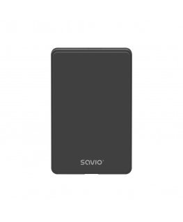 Savio AK-65 kõvakettaboks HDD/SSD ümbris Must 2.5"