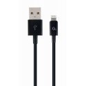 Cablexpert CC-USB2P-AMLM-2M lightning cable Black Cablexpert CC-USB2P-AMLM-2M lightning cable Black