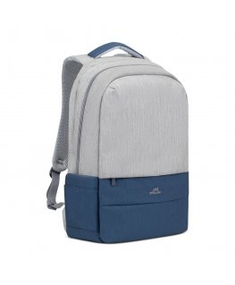 Rivacase 7567 43.9 cm (17.3") Border Grey, Navy