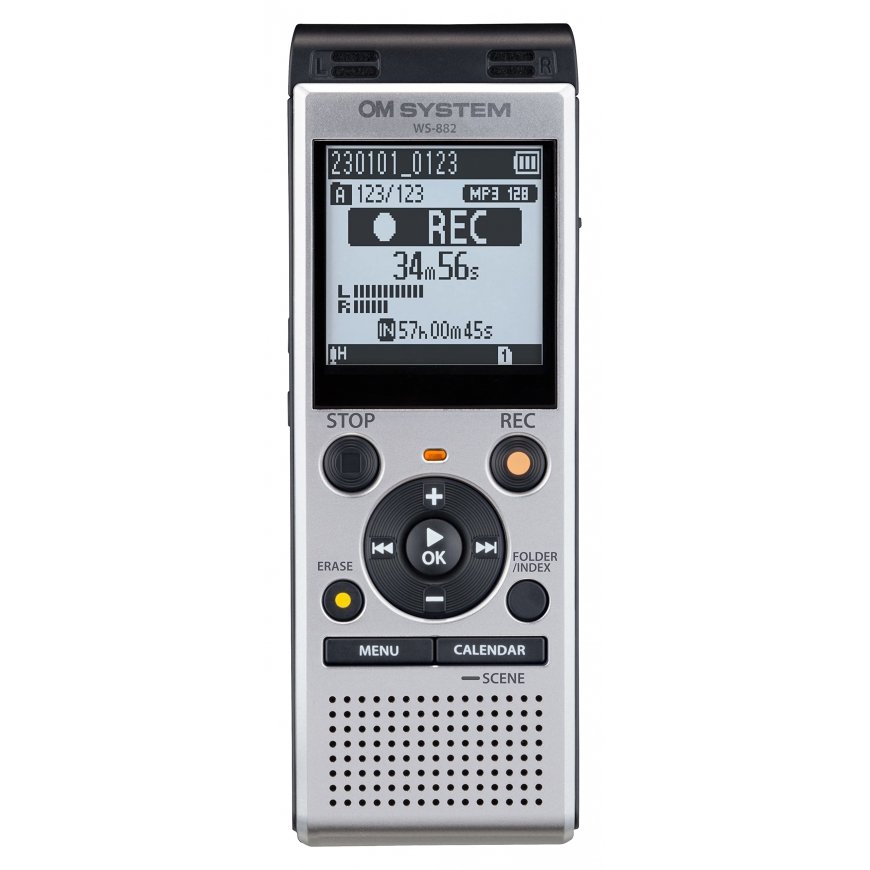 Olympus WS-882 Zibkartīte Sudrabs