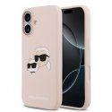 Apple iPhone 17 Liquid Silicone Double Heads MagSafe Case Pink