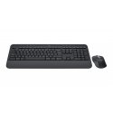 Logitech 920-011006 klaviatūra Pelė įskaityta Biuras „Bluetooth“ QWERTZ Čekų Grafitas