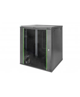 Digitus DN-19 16U-6/6-EC-SW телекоммуникационная стойка Монтируемая на стену стойка Черный