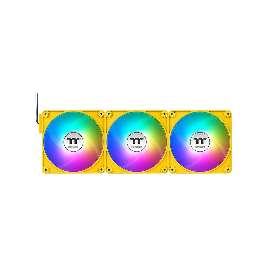 Thermaltake CT140 EX Reverse ARGB Sync PC Корпус компьютера Вентилятор 14 cm Желтый 3 шт – 3