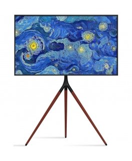 Techly ICA-TR18SAM TV mount/stand 165.1 cm (65") Walnut