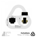 Thermal Grizzly DeltaMate - ST16, musta Thermal Grizzly DeltaMate - ST16, musta