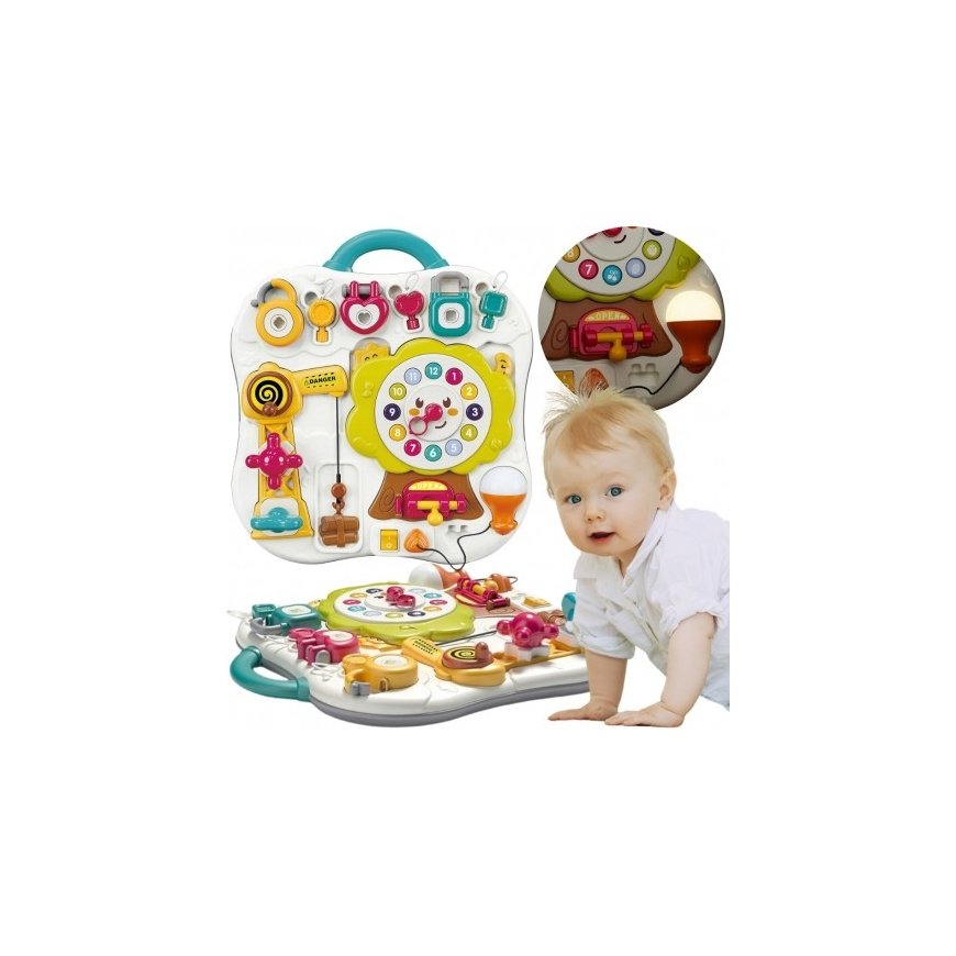 Woopie Baby WOOPIE Educational Manipulative Interactive Board for Toddlers