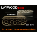Lay Filamenti LayFilaments LAYWOODmeta5 plastmasa - 1.75mm - 250g Lay Filamenti LayFilaments LAYWOODmeta5 plastmasa - 1.75mm - 250g