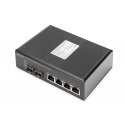Digitus DN-651106 võrgulüliti Mittejuhitav L2 Gigabit Ethernet (10/100/1000) Must Digitus DN-651106 võrgulüliti Mittejuhitav L2 Gigabit Ethernet (10/100/1000) Must