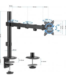 eStar TV - Seinäpidike 32"85"50kg B64
