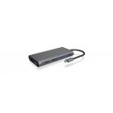 ICY BOX IB-DK4050-CPD Проводная USB 3.2 Gen 1 (3.1 Gen 1) Type-C Антрацит ICY BOX IB-DK4050-CPD Проводная USB 3.2 Gen 1 (3.1 Gen 1) Type-C Антрацит