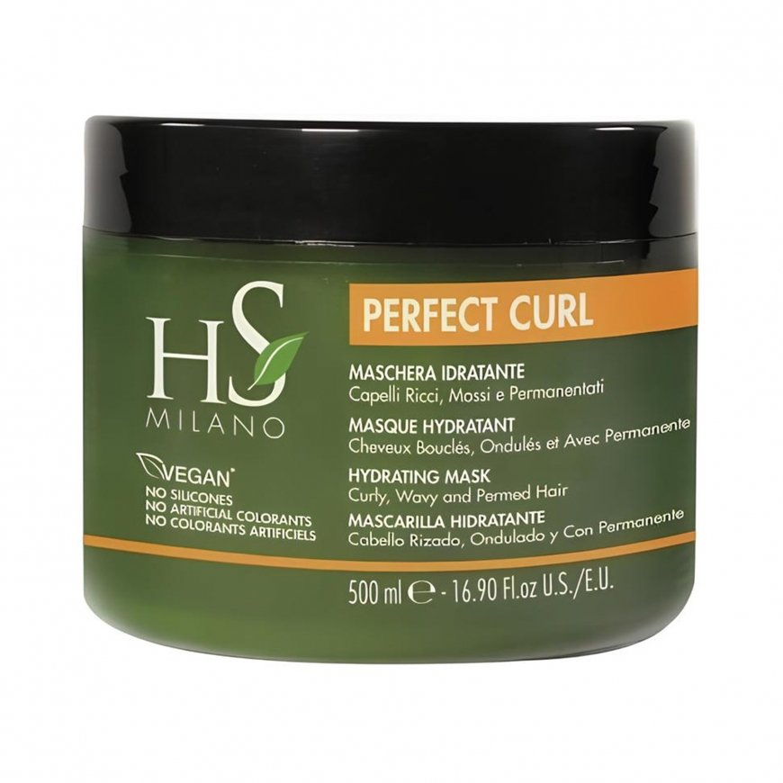 HS MILANO PERFECT CURL HYDRATING hiusnaamio, 500 ml