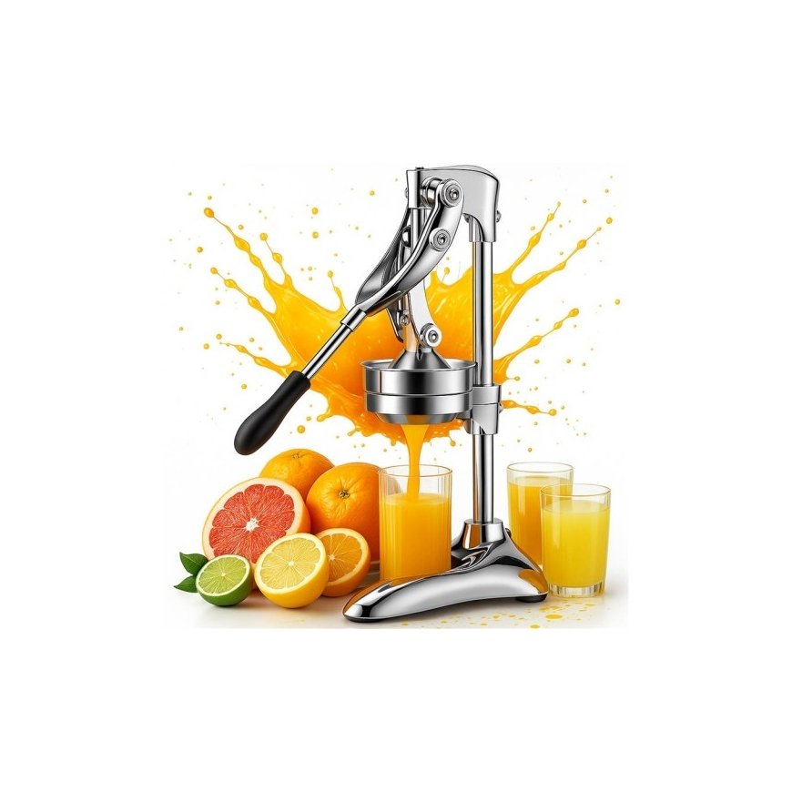 Retoo citrusaugļu sulu spiede apelsīnu un citronu ar roku sviru