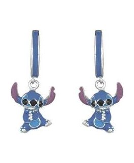 Disney „Stitch“ un „Angel Lilo“ un „Stitch“ atbilstoši sudraba kaklarotas CS00040SL-P.CS (ķēde, piekariņš)