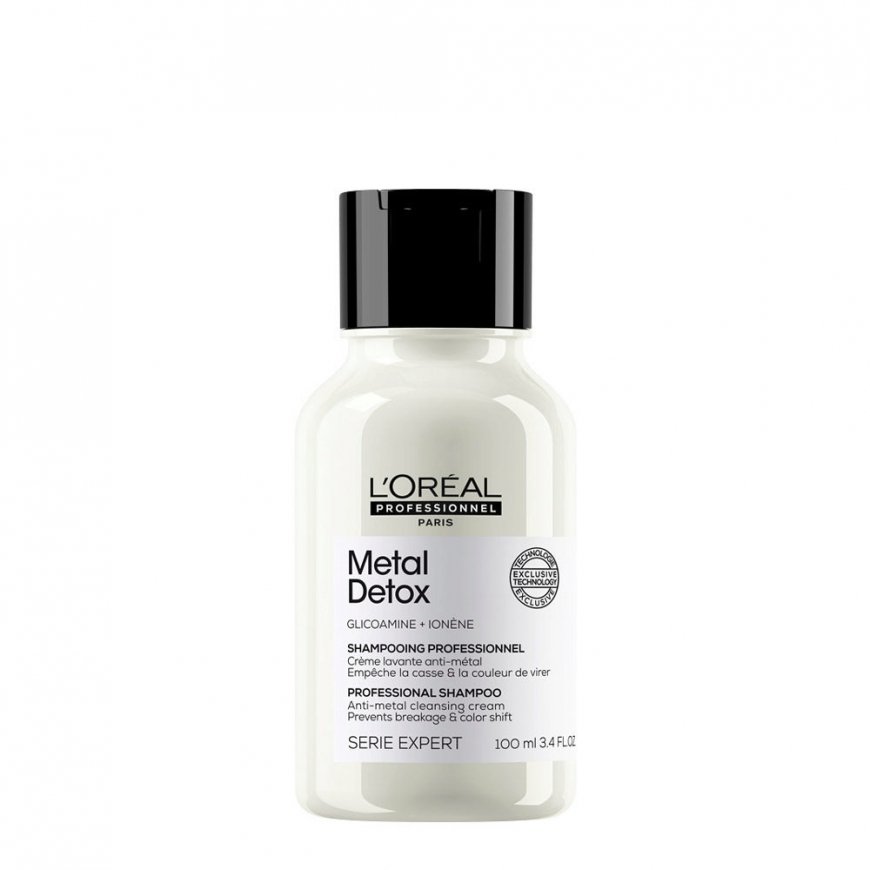 L'oreal Professionnel Metal Detox šampoon kahjustatud juustele, 100 ml