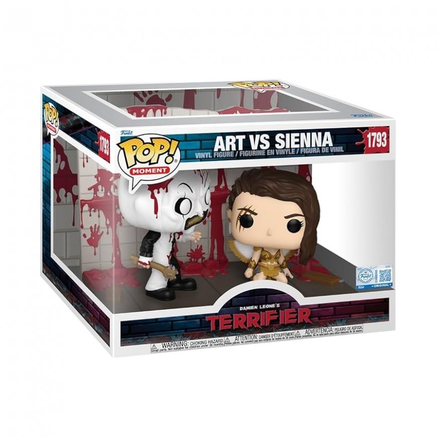 Funko POP -figuuri Hetket Terrifier Art vs Sienna Exclusive