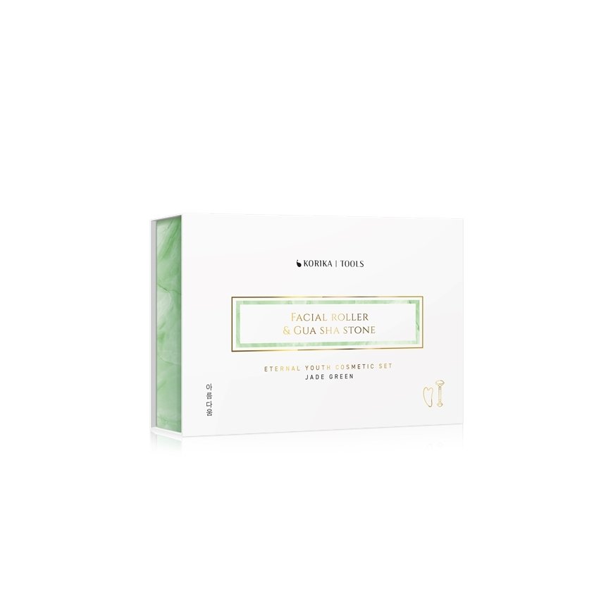 Korika Gift Set with Roller and Gua Sha Eternal Youth