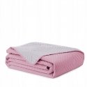 Soft pink bedspread made of simple microfiber material - 200x220 AmeliaHome Soft pink bedspread made of simple microfiber material - 200x220 AmeliaHome