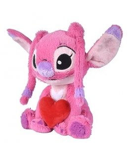 SIMBA Disney Stitch Angel sirds mīkstā rotaļlieta 25cm