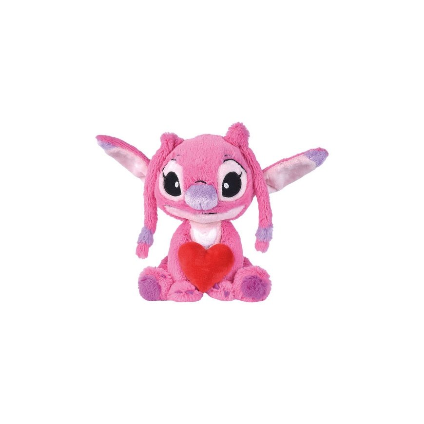 SIMBA Disney Stitch Angel sydän pehmolelu 25cm – 2