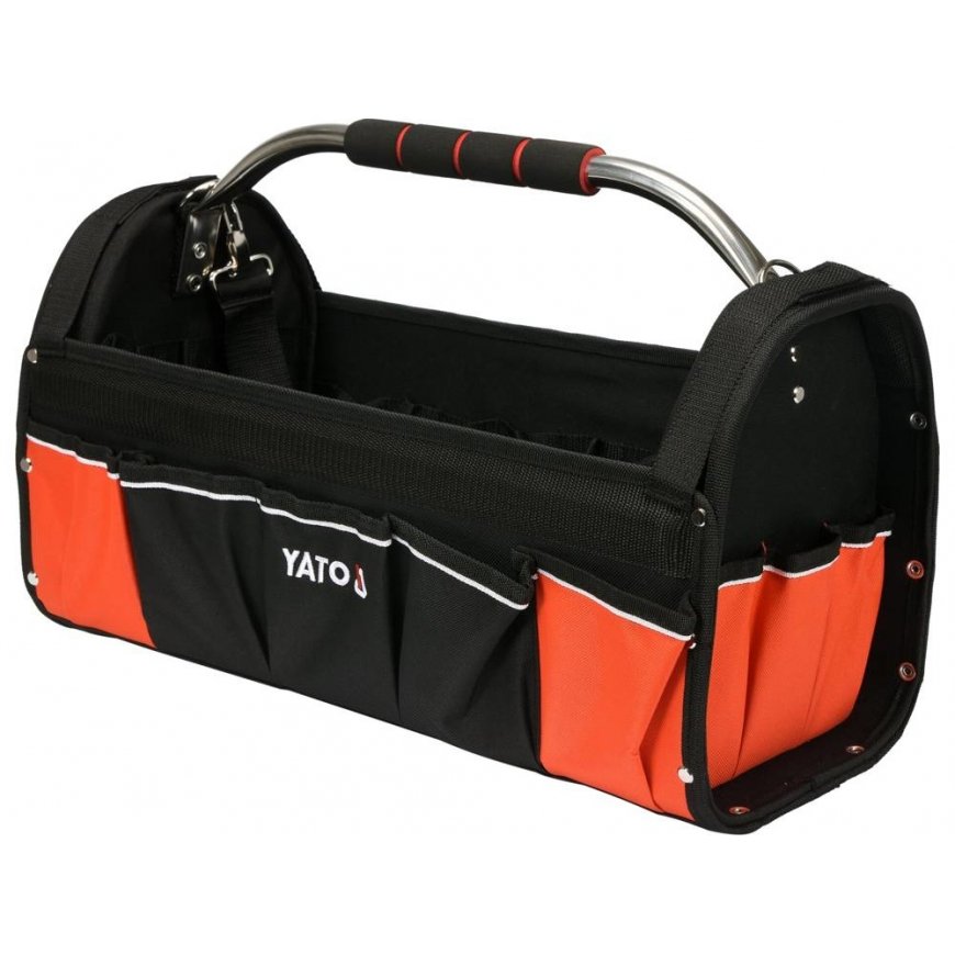 Yato YT-74373 instrumentu kārba Instrumentu kaste Poliesters Melns, Sarkans – 2
