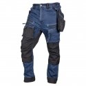Neo Tools Farkkutyökalut, Cordura-vahvistuksilla, irrotettavilla taskuilla, tummansininen, XL-koko Neo Tools Farkkutyökalut, Cordura-vahvistuksilla, irrotettavilla taskuilla, tummansininen, XL-koko