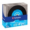 Verbatim CD-R AZO Data Vinyl 700 MB 52x 10 pcs Verbatim CD-R AZO Data Vinyl 700 MB 52x 10 pcs