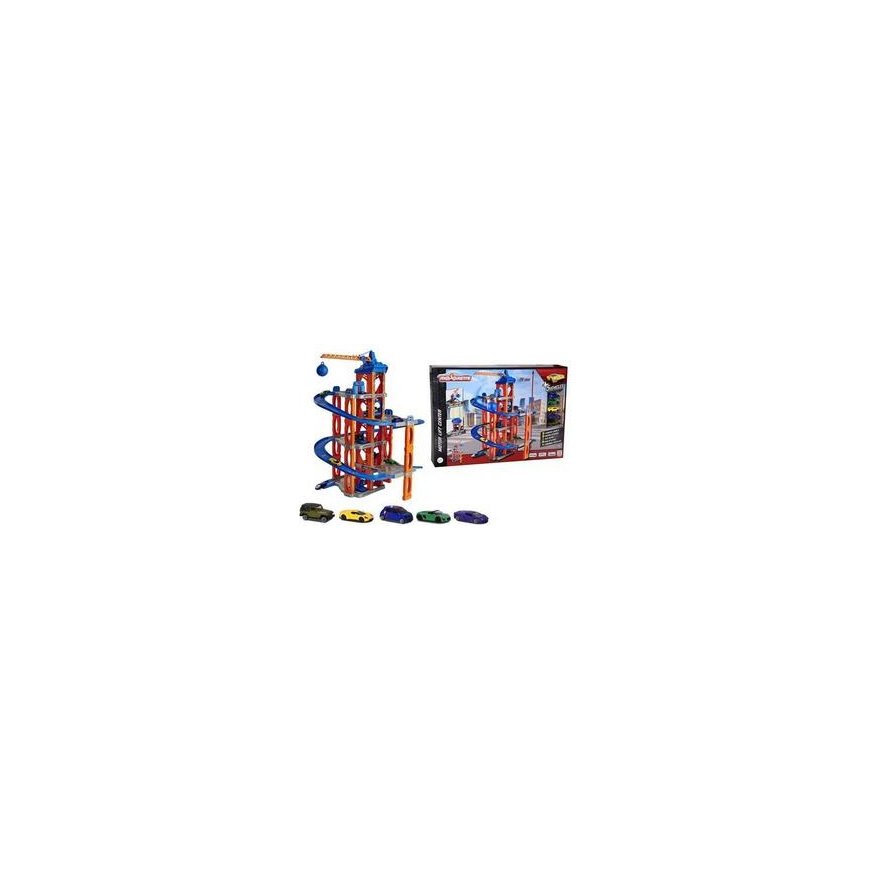 SIMBA Majorette City Flex garage with 5 vehicles 300-9001 – 2