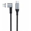 Epico Magnetic latauskaapeli USB-C:stä USB-C:hen 2 m harmaana